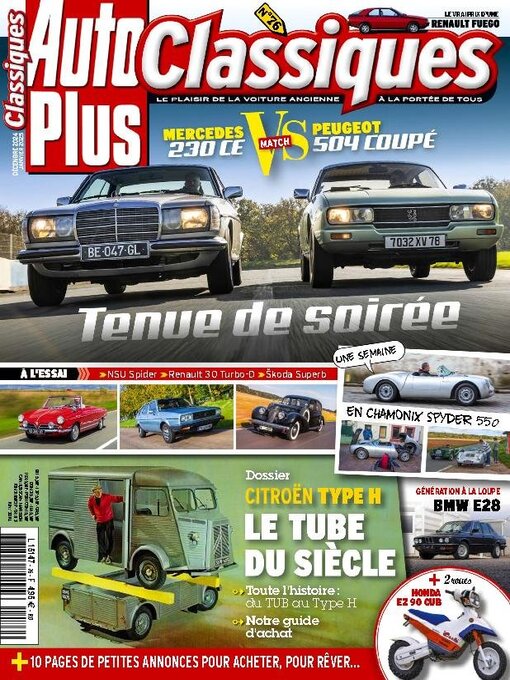 Title details for Auto Plus Classique by Editions Mondadori Axel Springer (EMAS) - Available